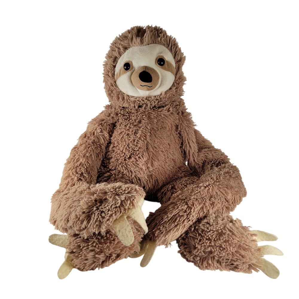 Sloth Plush Stuffed Animal 19" Brown Long Arms 2018 Made Toys Soft Toy Stuffy
